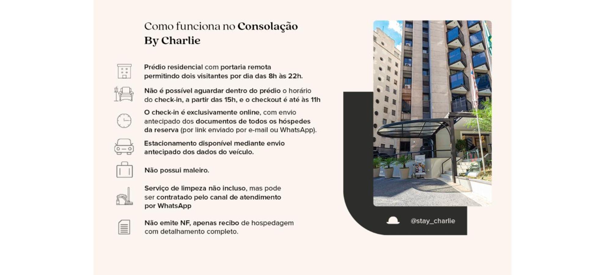 Consolacao By Charlie São Paulo Eksteriør bilde